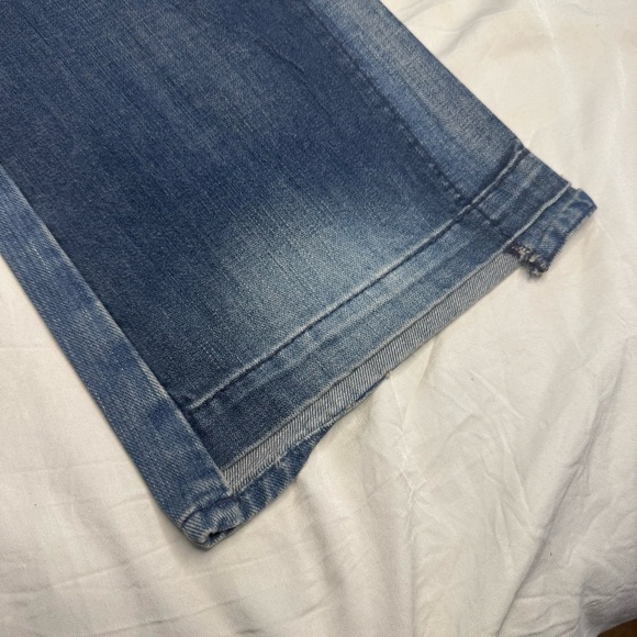 MISS SIXTY Y2K Denim Boot Cut Jeans Distressed Women’s 30 UNIQUE POCKETS - Picture 5 of 13